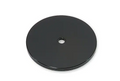 Azar Displays 610166-Wht 6In Wide Revolving Display Base-Flat in Black (4 Pack) by Vanessa Jane