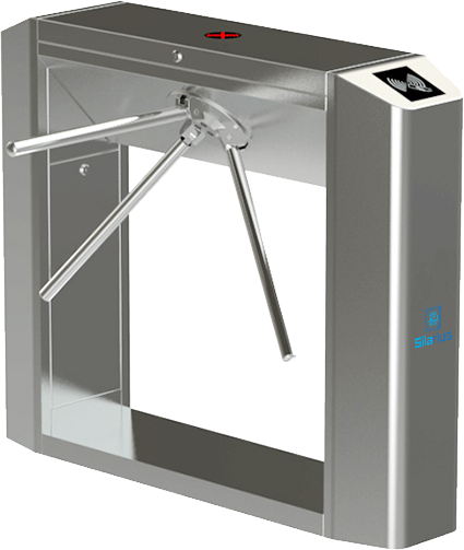 Silarius SIL-TURNSTILE3ARMSS Smart Turnstiles Device - Stainless Steel by Silarius