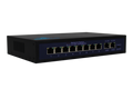 Silarius SIL-SW8POE 10 Ports POE switch with 8/100MB Ports PoE and 2 Gigabit Uplinks - 120W POE by Silarius