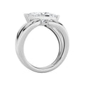 2Cttw Marquise Shaped Lab Grown Diamond (F/VS) East West Solitaire Engagement Ring 14K Gold by Fine Color Jewels