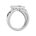 2Cttw Marquise Shaped Lab Grown Diamond (G/VS) East West Solitaire Engagement Ring in 14K Gold by Fine Color Jewels