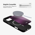 Violet Reverie | Purple Gradient Fluted Glass iPhone Case by KELAB