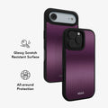 Violet Reverie | Purple Gradient Fluted Glass iPhone Case by KELAB