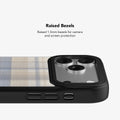 Oatmilk | Beige Flannel Plaid iPhone Case by KELAB