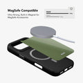 Matcha Bark | Solid Matcha Green iPhone Case by KELAB