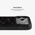Obsidian Mist | Black Paint Splatter iPhone Case by KELAB