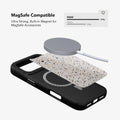 Ivory Haze | Ivory Paint Splatter iPhone Case by KELAB