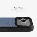 Seaside Drift | Blue Paint Splatter iPhone Case by KELAB
