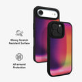 Lucid Ember | Purple Gradient Aura iPhone Case by KELAB