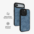 Cerulean | Dusty Blue Floral iPhone Case by KELAB