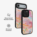 Vivid Frequency | Abstract Art iPhone Case by KELAB