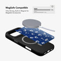 Cobalt Bloom | Blue Floral iPhone Case by KELAB