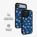 Cobalt Bloom | Blue Floral iPhone Case by KELAB