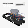 Midnight Meadow | Vibrant Wildflower iPhone Case by KELAB