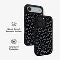 Inkwell Lily | Minimalist Black Floral iPhone Case by KELAB
