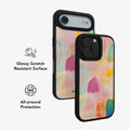 Cloud Scribble | Abstract Art iPhone Case by KELAB
