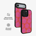 Sunflare Daisy | Pink Daisy Floral iPhone Case by KELAB