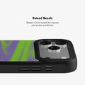 Purple Haze | Y2K Neon Green Abstract Wave iPhone Case by KELAB