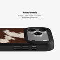 Rodeo Drive | Brown Cow Print iPhone Case by KELAB
