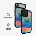 Celestial Wings | Gradient Butterfly iPhone Case by KELAB