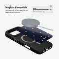 Celestial Check | Navy Checkered iPhone Case by KELAB