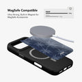 Denim Tree | Blue Patterned iPhone Case by KELAB
