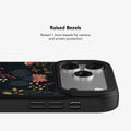 Starlit Botanica | Dark Academia Floral iPhone Case by KELAB