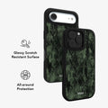 Emerald Python | Olive Snakeskin iPhone Case by KELAB