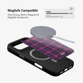 Orchid Tweed | Purple Plaid iPhone Case by KELAB