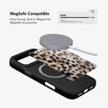 Arctic Aristocrat | Light Brown Cheetah Print iPhone Case by KELAB