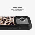 Arctic Aristocrat | Light Brown Cheetah Print iPhone Case by KELAB