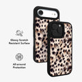 Arctic Aristocrat | Light Brown Cheetah Print iPhone Case by KELAB