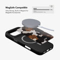 Cattle Drive | Brown & Black Cow Print iPhone Case by KELAB