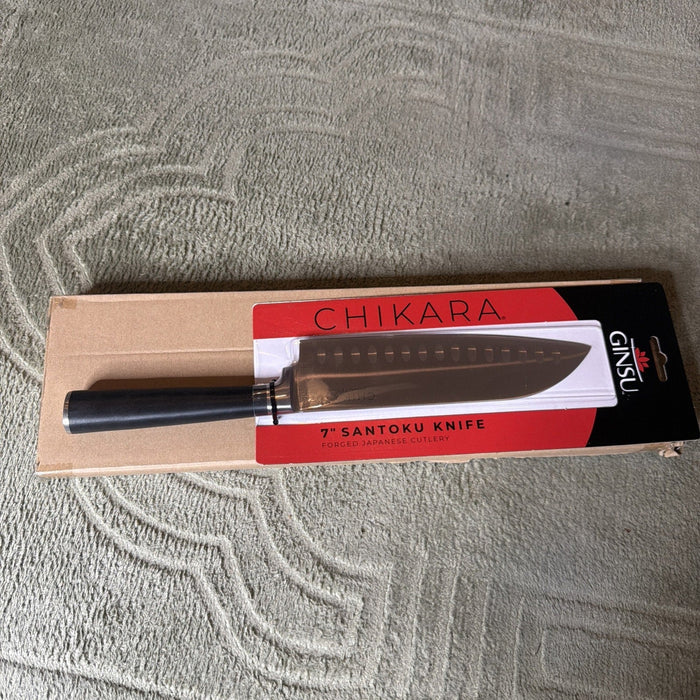 Ginsu Chikara Series Japanese Steel 7-Inch Santoku Knife by Price Is Right Miami