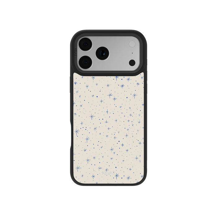 Pixel Constellation | Blue Starry iPhone Case by KELAB