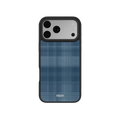 Denim | Blue Flannel Plaid iPhone Case by KELAB