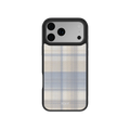 Oatmilk | Beige Flannel Plaid iPhone Case by KELAB