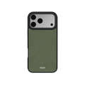 Sage Silk | Sage Green Pebbled Texture iPhone Case by KELAB