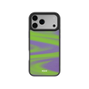 Purple Haze | Y2K Neon Green Abstract Wave iPhone Case