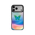 Celestial Wings | Gradient Butterfly iPhone Case by KELAB