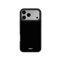 Solid Black | Minimalist Black iPhone Case by KELAB