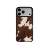 Rodeo Drive | Brown Cow Print iPhone Case