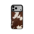 Rodeo Drive | Brown Cow Print iPhone Case by KELAB
