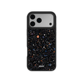 Obsidian Mist | Black Paint Splatter iPhone Case by KELAB