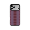 Mulberry | Burgundy Wavy Textured iPhone Case
