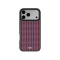 Mulberry | Burgundy Wavy Textured iPhone Case by KELAB