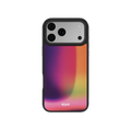 Lucid Ember | Purple Gradient Aura iPhone Case by KELAB