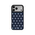 Abyssal Dot | Blue Polka Dot iPhone Case by KELAB