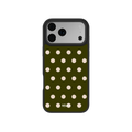 Urban Sage | Olive Polka Dot iPhone Case by KELAB