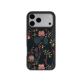 Starlit Botanica | Dark Academia Floral iPhone Case by KELAB